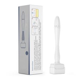 Microneedles Derma Roller Stamp 0.25 Mm, Micro Needle Skin Care Tool (Color: White)